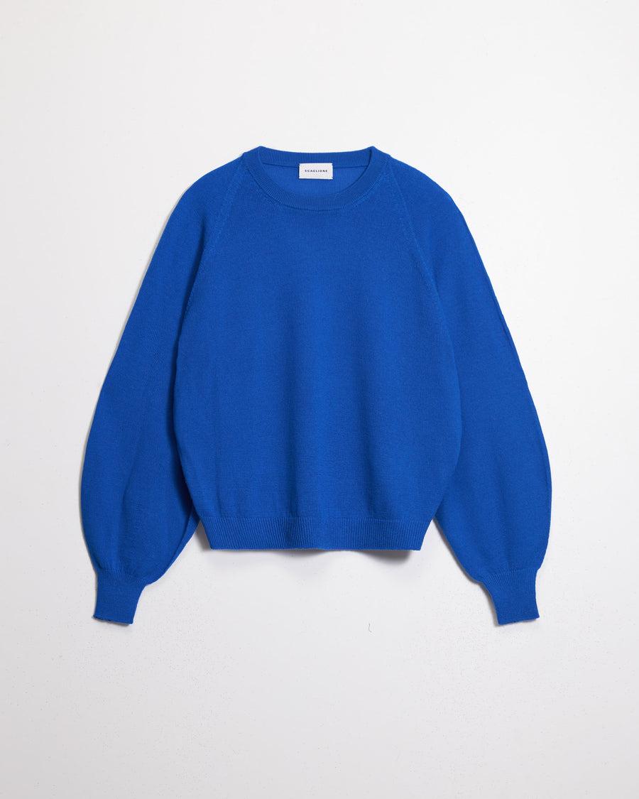 Scaglione ROUND NECK BOXY RAGLAN SEAMLESS MERINO LIMONGES