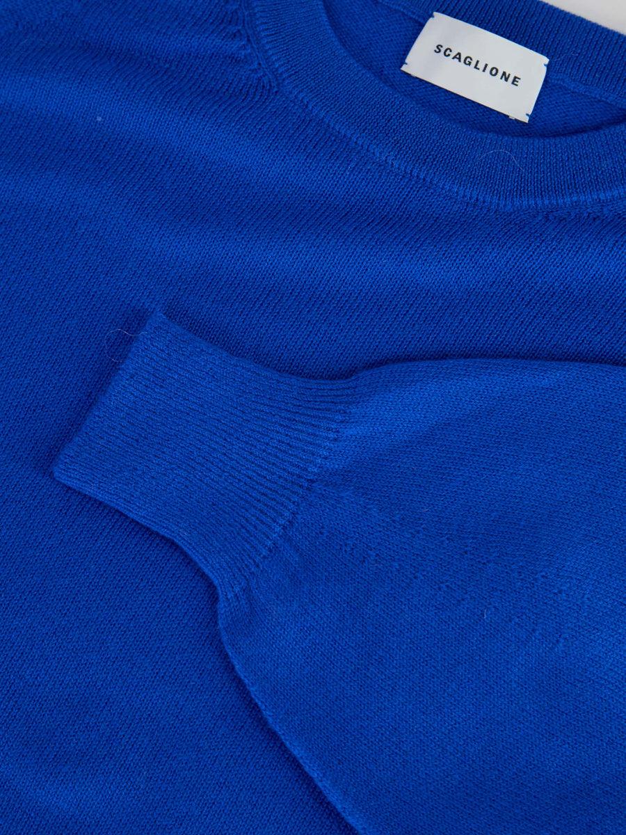 Scaglione ROUND NECK BOXY RAGLAN SEAMLESS MERINO LIMONGES