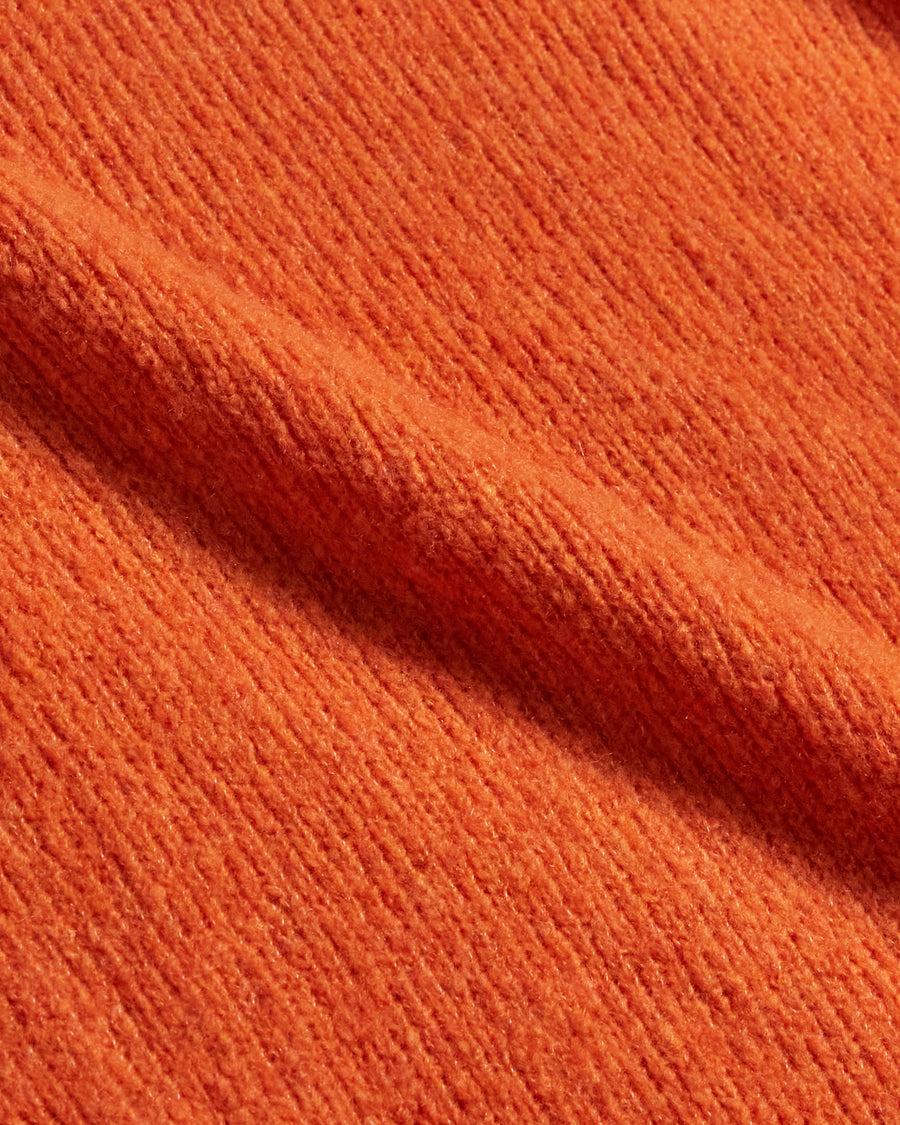 Scaglione ROUND NECK SEAMLESS PUFFED CASHMERE CARROT
