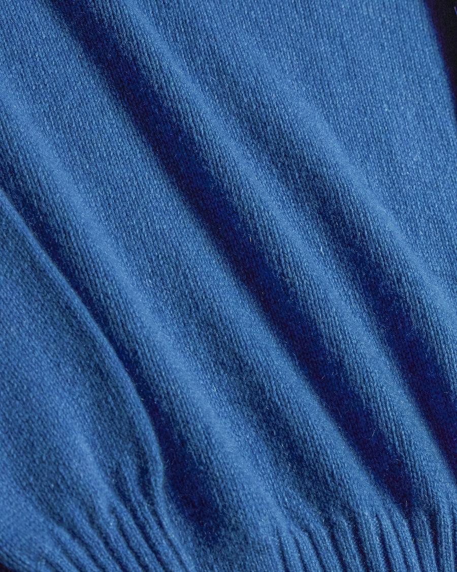 Scaglione ROUND NECK SOFT HYBRD CASHMERE CORNFLOWER