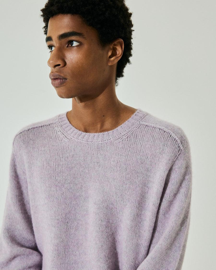 Scaglione ROUNDNECK SHETLY SEAMLESS MARTELLO LTLILAC