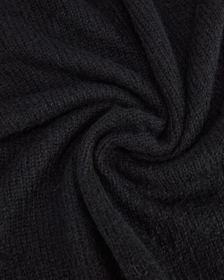 Scaglione BOAT NECK BOXY RAGLAN SEAMLESS BLACK