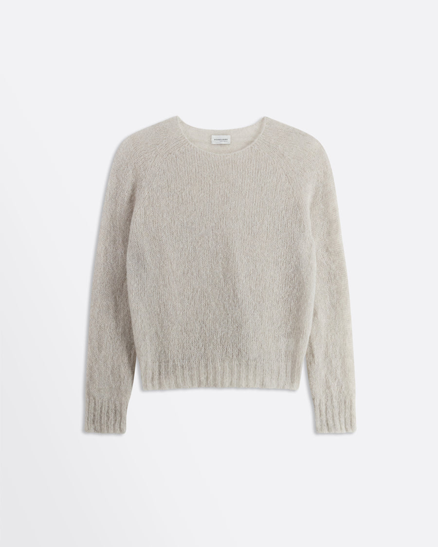 Scaglione BOAT NECK RAGLAN SEAMLESS LTGREY