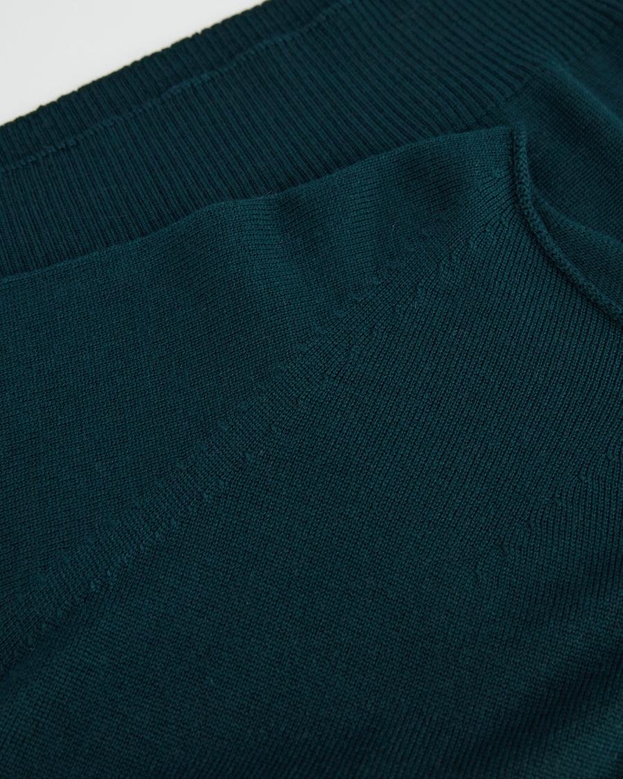 Scaglione BOAT NECK SEAMLESS MERINO FOREST