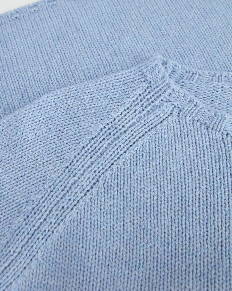 Scaglione BOAT NECK SUPER SOFT CELESTE