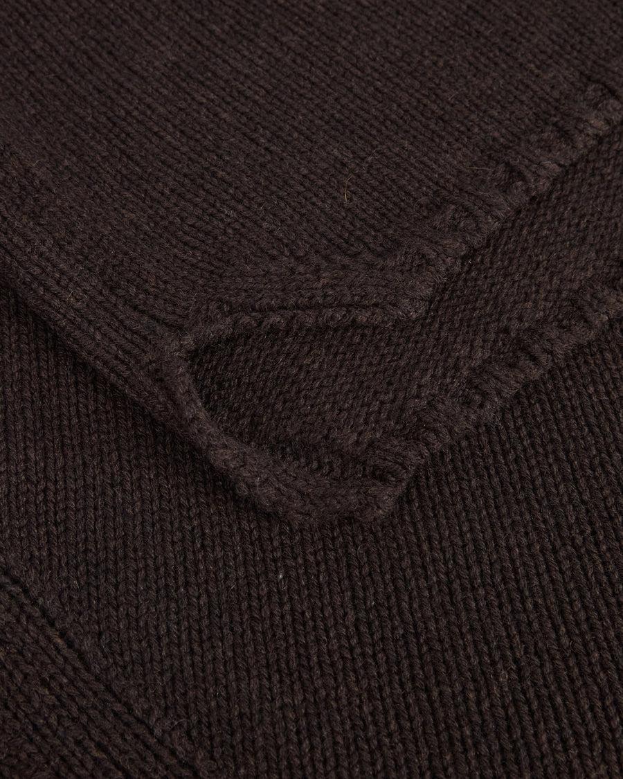 Scaglione BOAT NECK SUPER SOFT EBANO