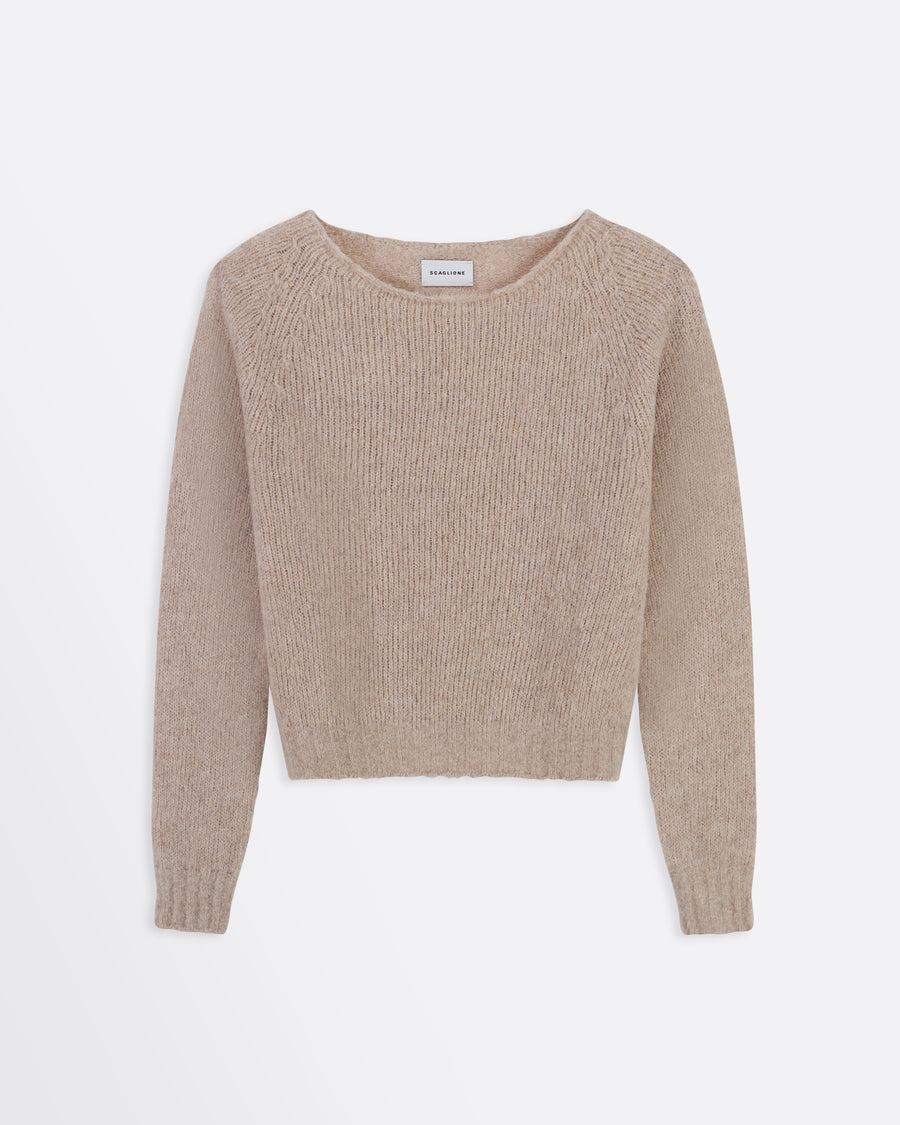 Scaglione BOAT SEAMLESS PUFFED CASHMERE BEIGE