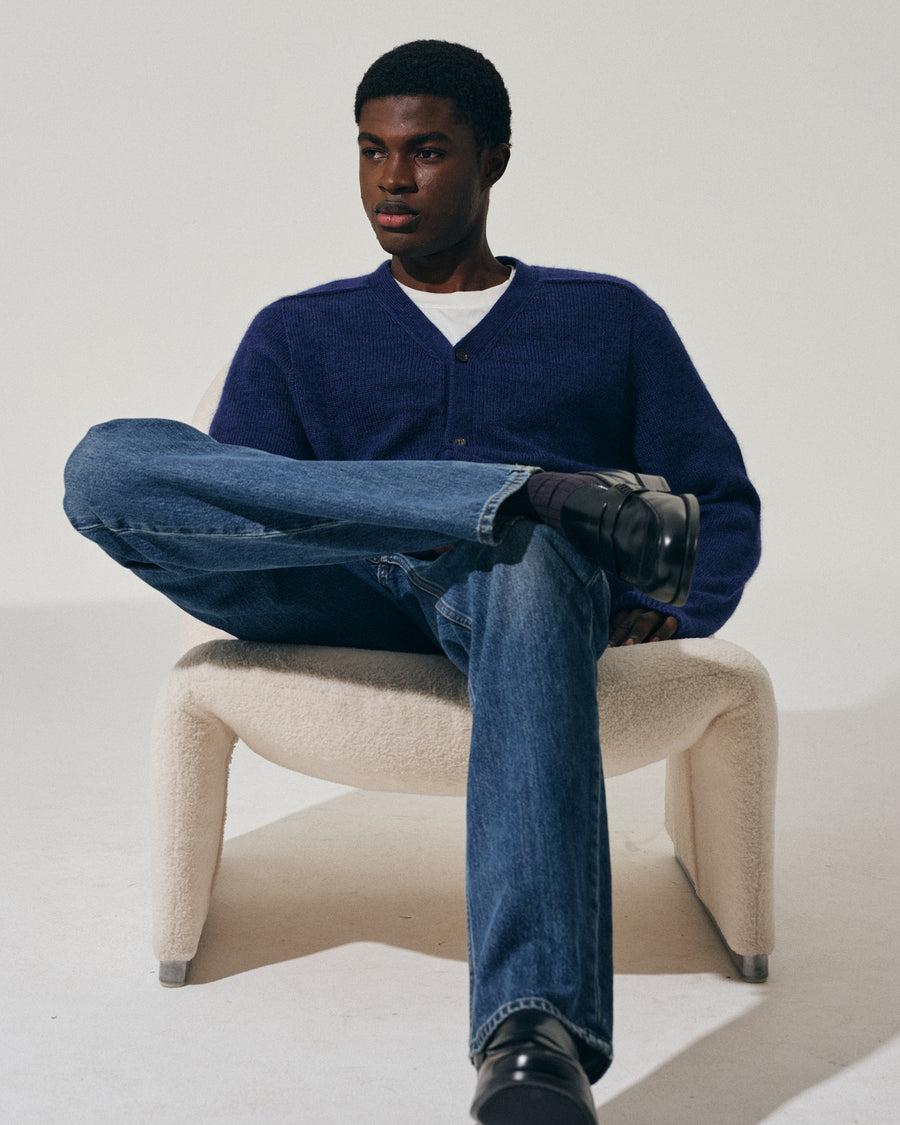 Scaglione CARDIGAN SHETLY S.MARTELLO NAVY