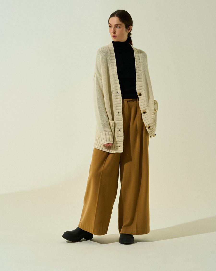 Scaglione CARDIGAN SUPERSOFT HYBRID MILK