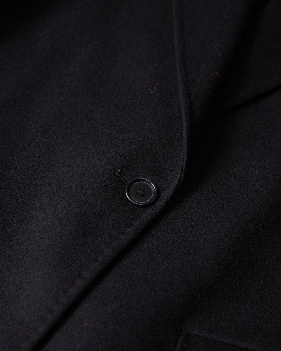 Scaglione COAT PETTO SEMPLICE BLACK