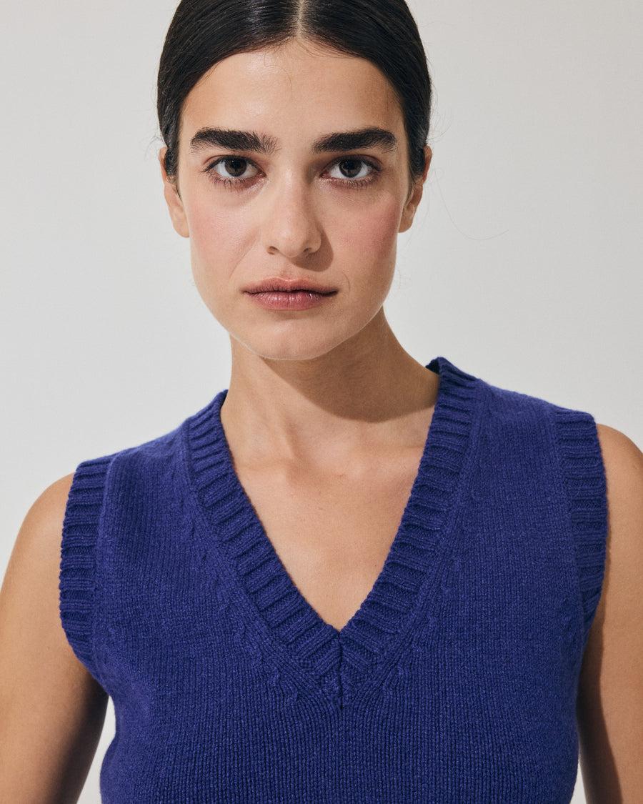 Scaglione GILET SOFT HYBRID CASHMERE LIMONGES