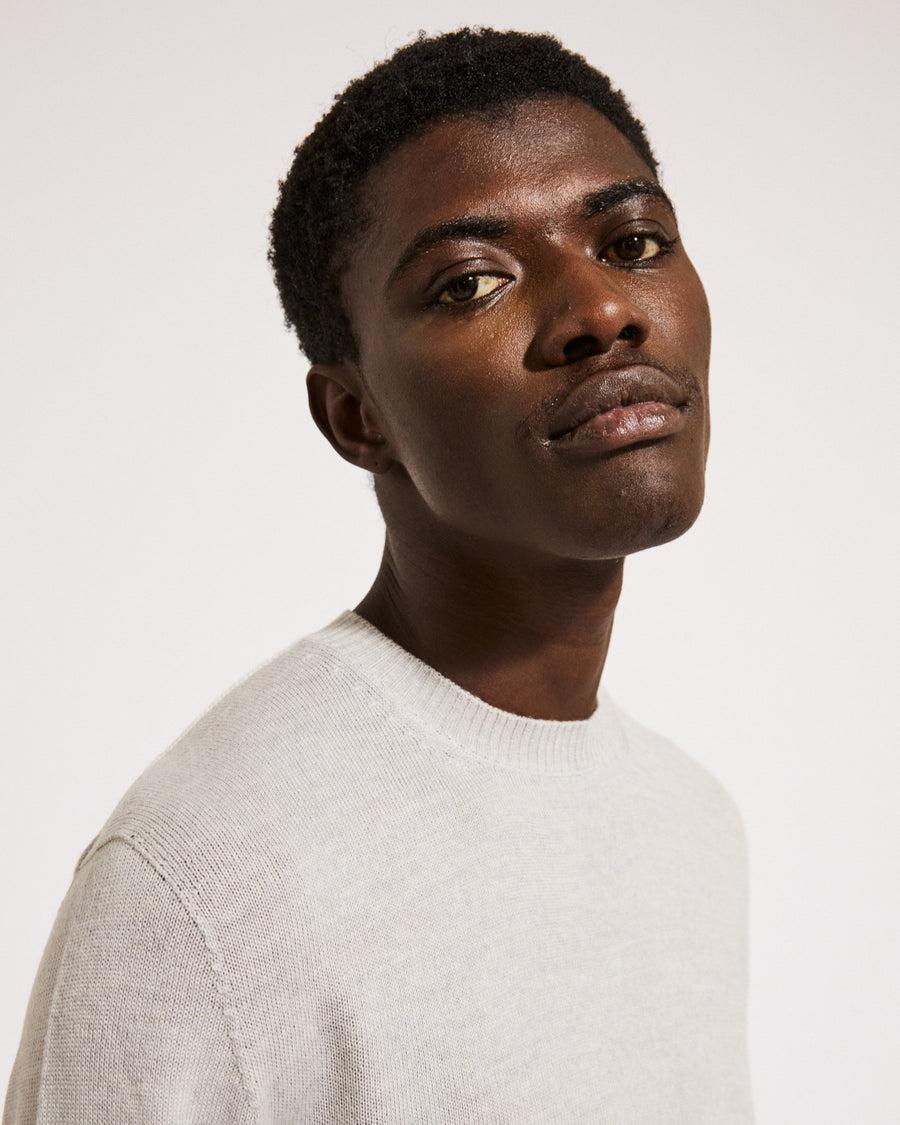 Scaglione GIROCOLLO SENZA CUCITURE MERINO GRIGIO