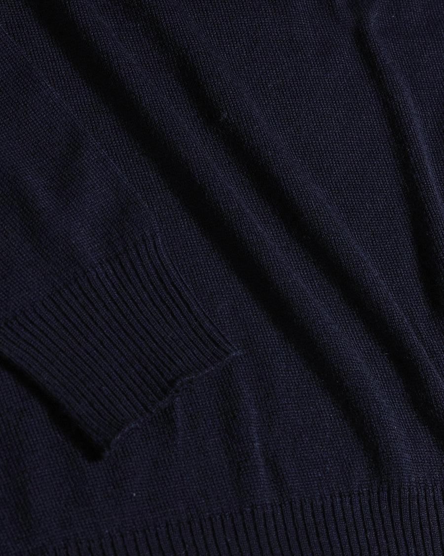 Scaglione GIROCOLLO SENZA CUCITURE MERINO NAVY
