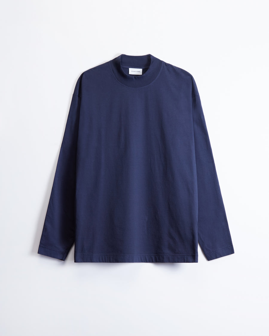 Scaglione LUPETTO ML SPRING COT NAVY