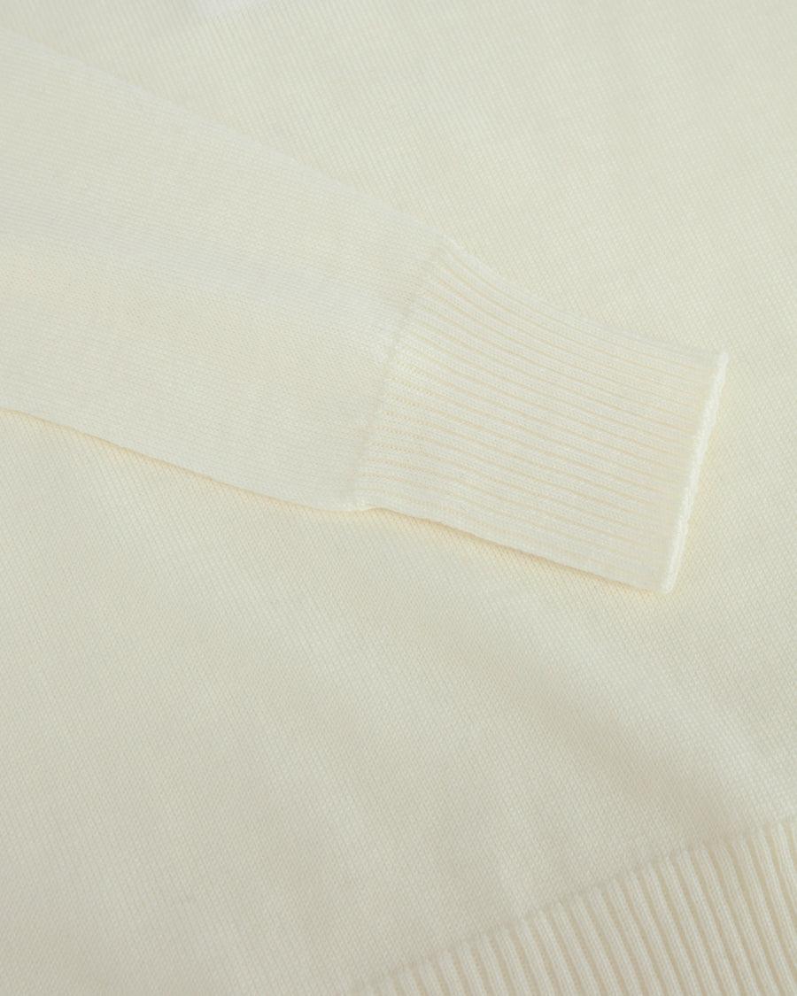 Scaglione MOCK N.RAGLAN SEAMLESS MERINO BUTTER