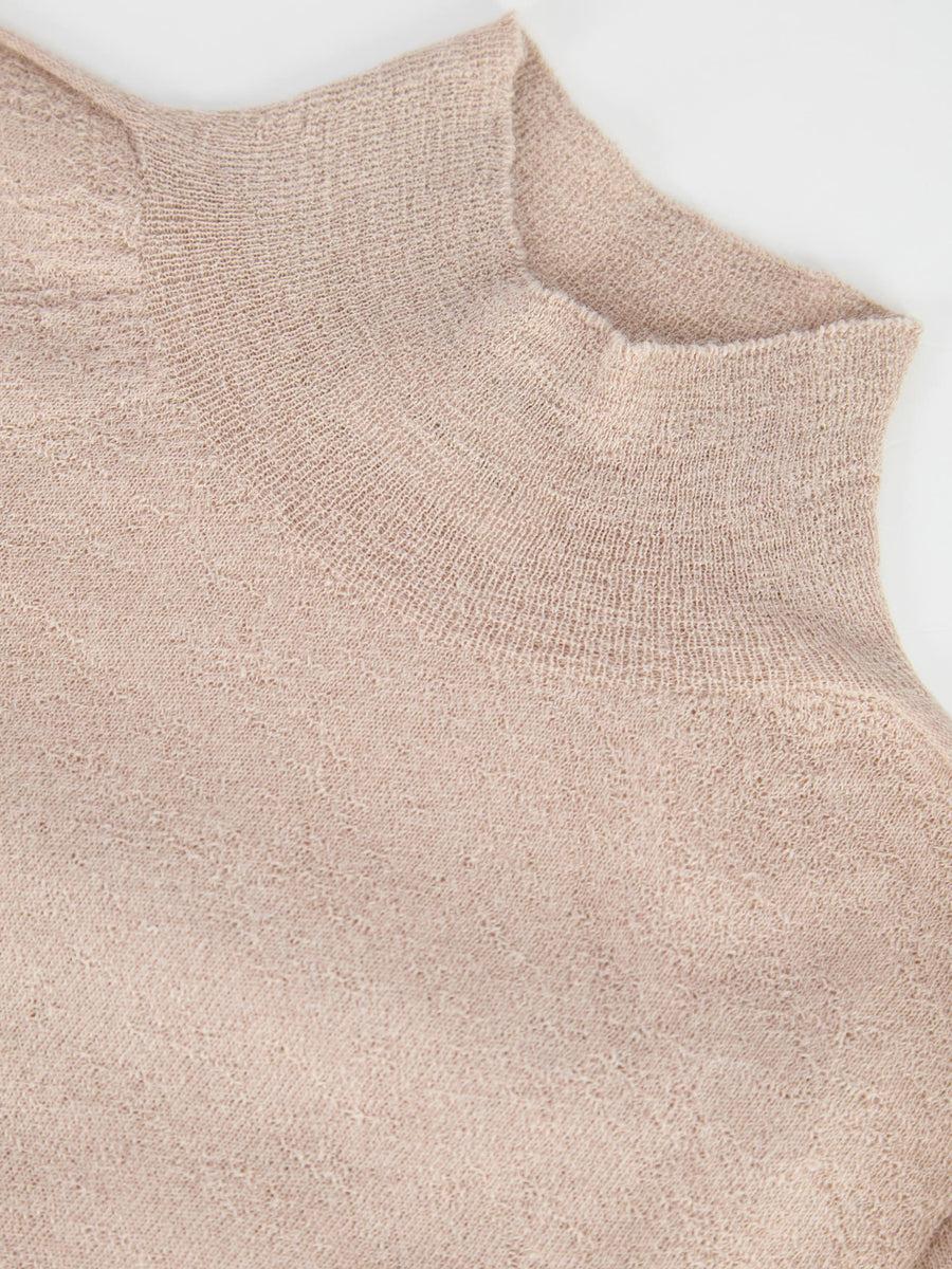 Scaglione MOCKNECK ULTRALIGHT SEAMLESS BEIGE