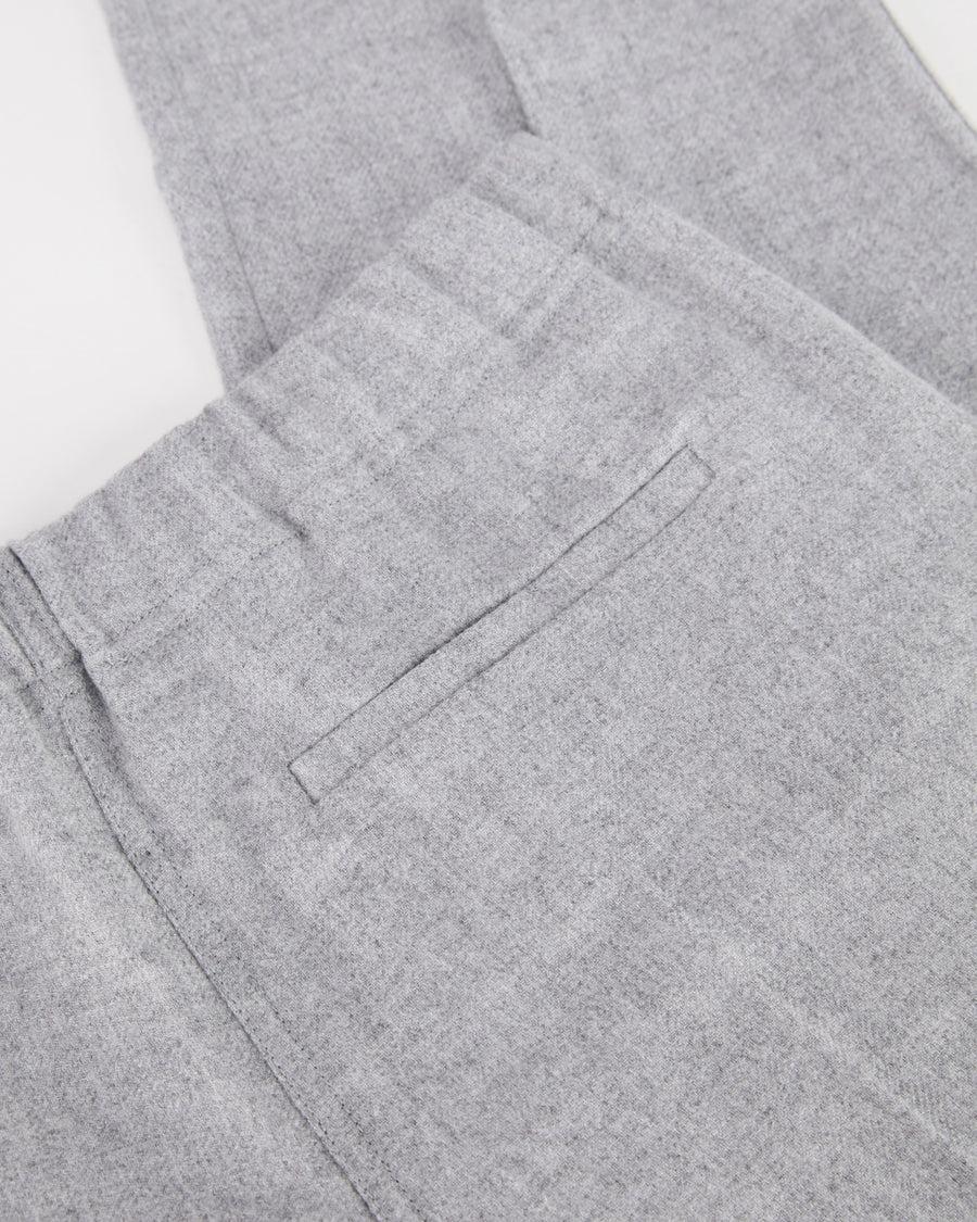 Scaglione PANT SLIM RISV FLANELLA CARAMELLO