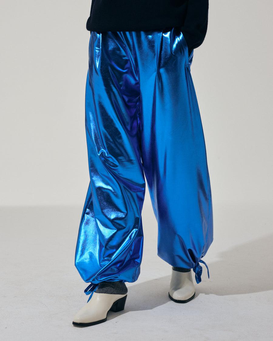 Scaglione PANTS JOGGER METAL BLUE