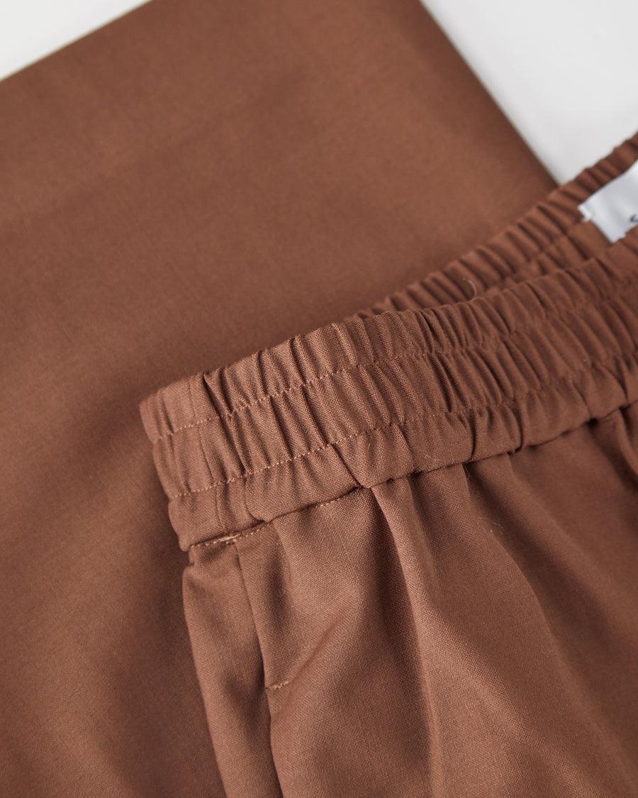 Scaglione PANTS JOGGER TELA CHOCO