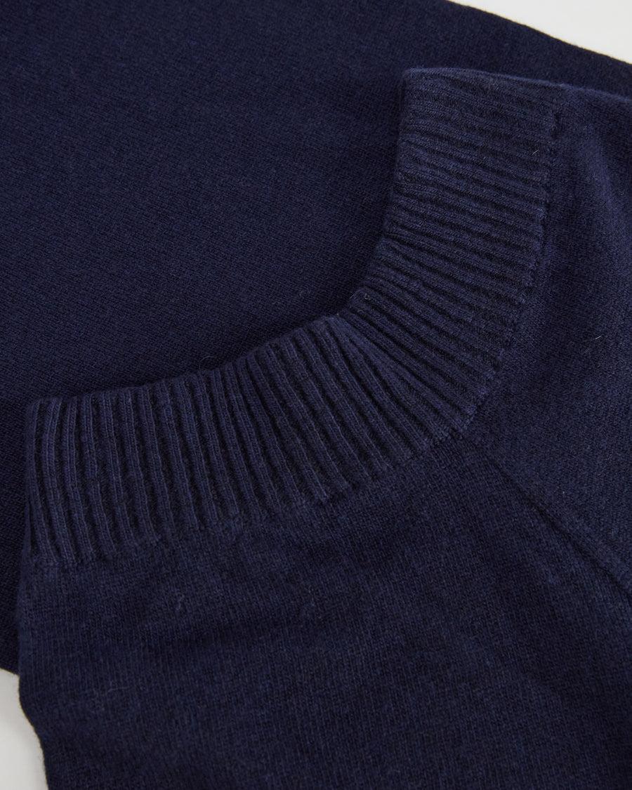 Scaglione PANTS WIDE SEAMLESS NAVY
