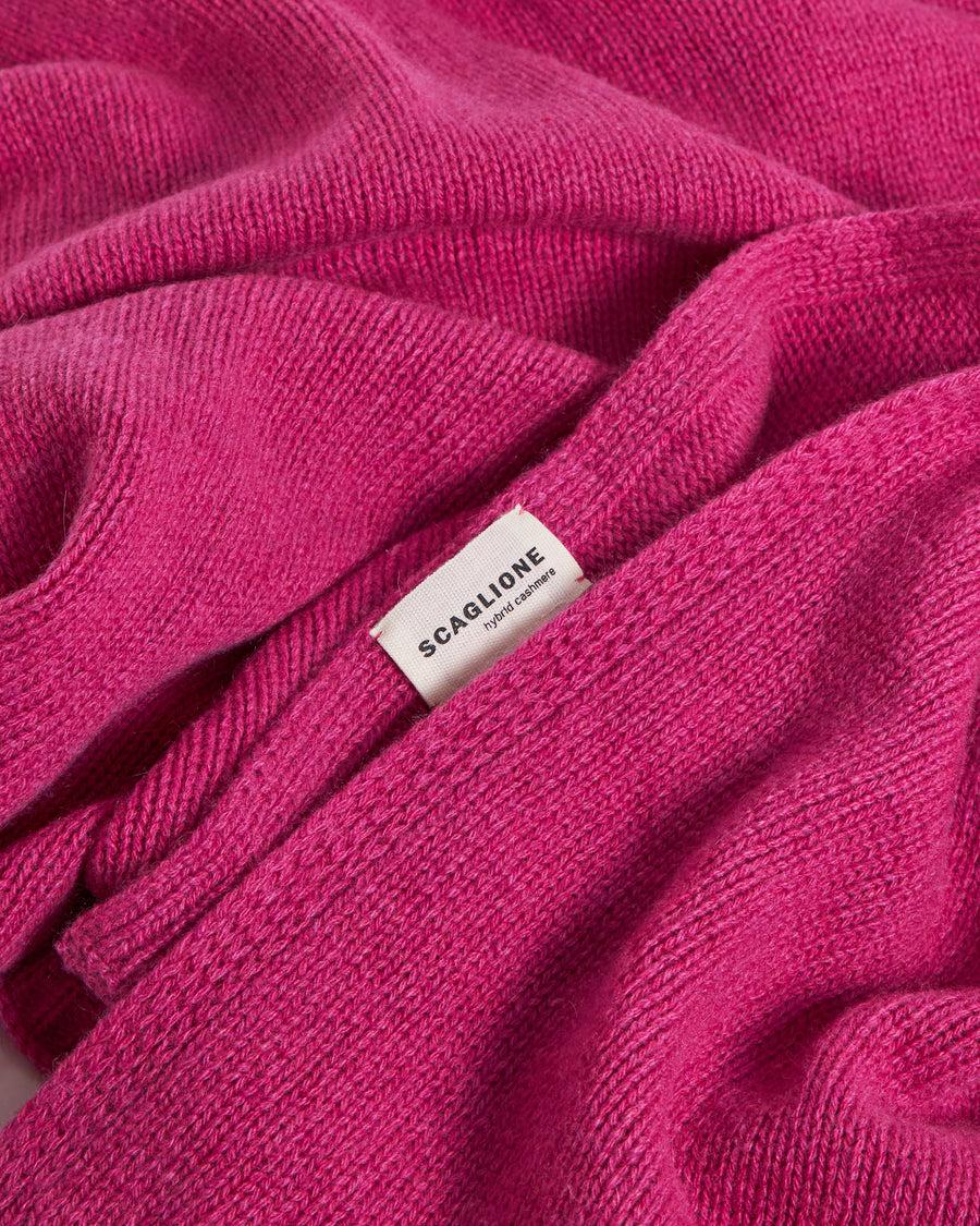 Scaglione PLAID DIVANO CASHMERE 140x200 DAHLIA