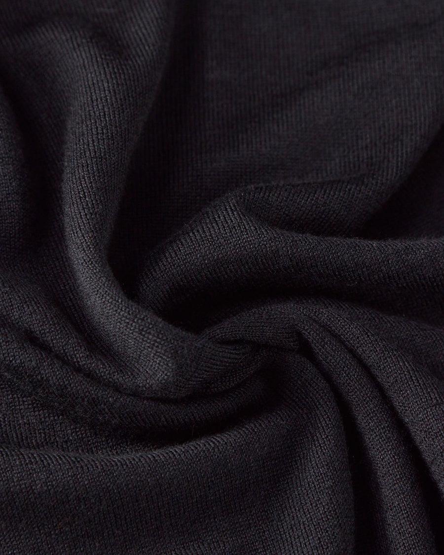 Scaglione R.NECK BOXY FINELUXSOLID BLACK