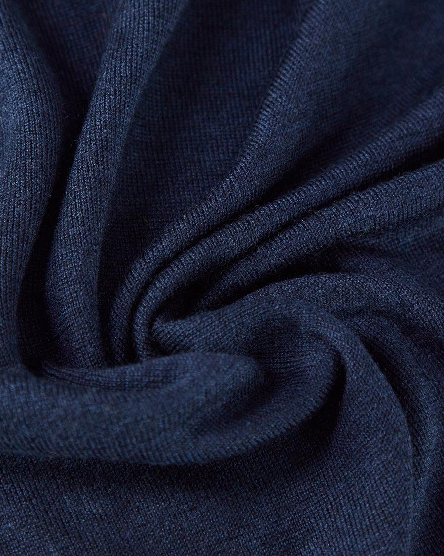 Scaglione R.NECK BOXY FINELUXSOLID NAVY