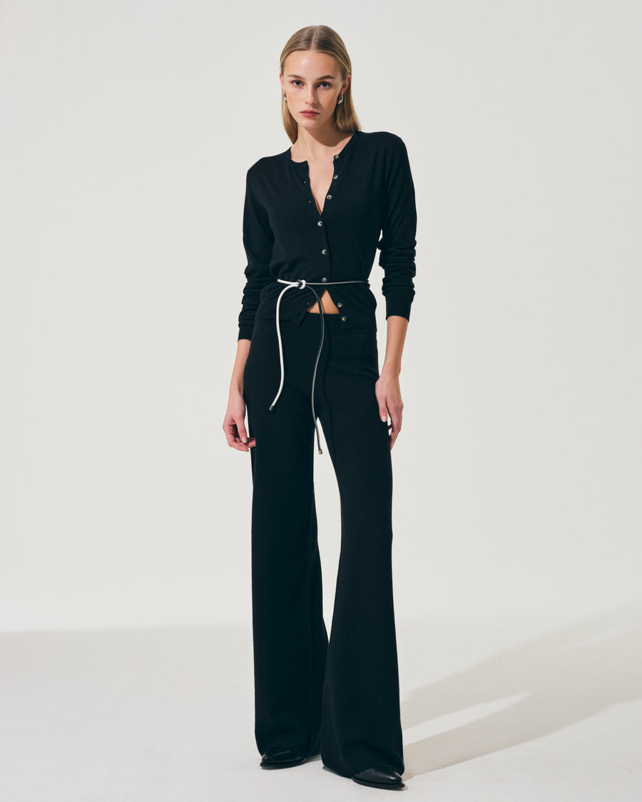 Scaglione REBECCA SLIM KASHSILK BLACK