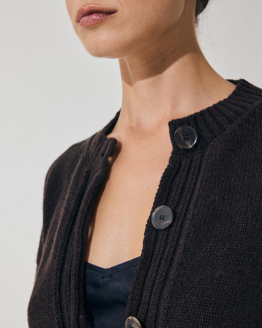 Scaglione REBECCA SOFT HYBRID CASHMERE EBANO