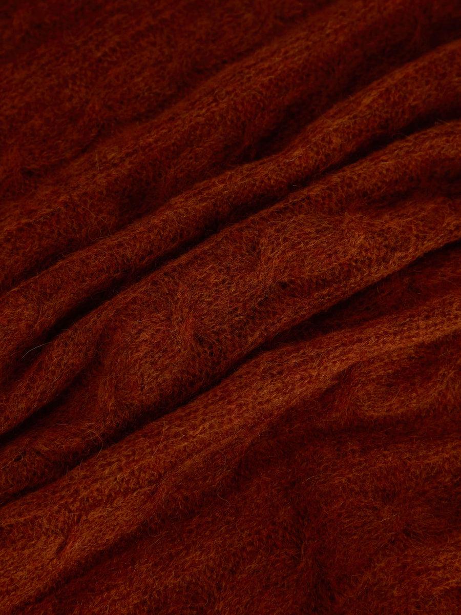 Scaglione ROUND NECK BOXY CABLES ULTRALIGHT RUST