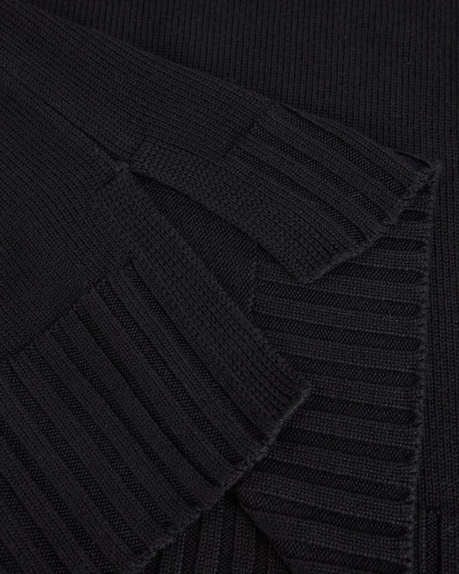 Scaglione ROUND NECK BOXY SOFT BLACK