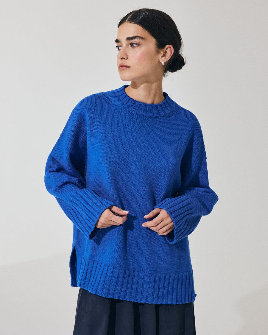 Scaglione ROUND NECK BOXY SOFT LIMONGES