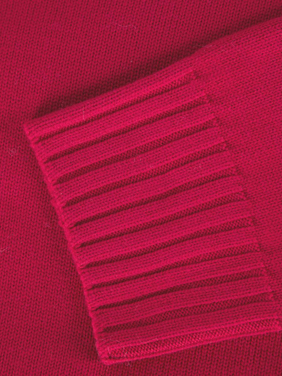 Scaglione ROUND NECK BOXY SOFT MAGENTA