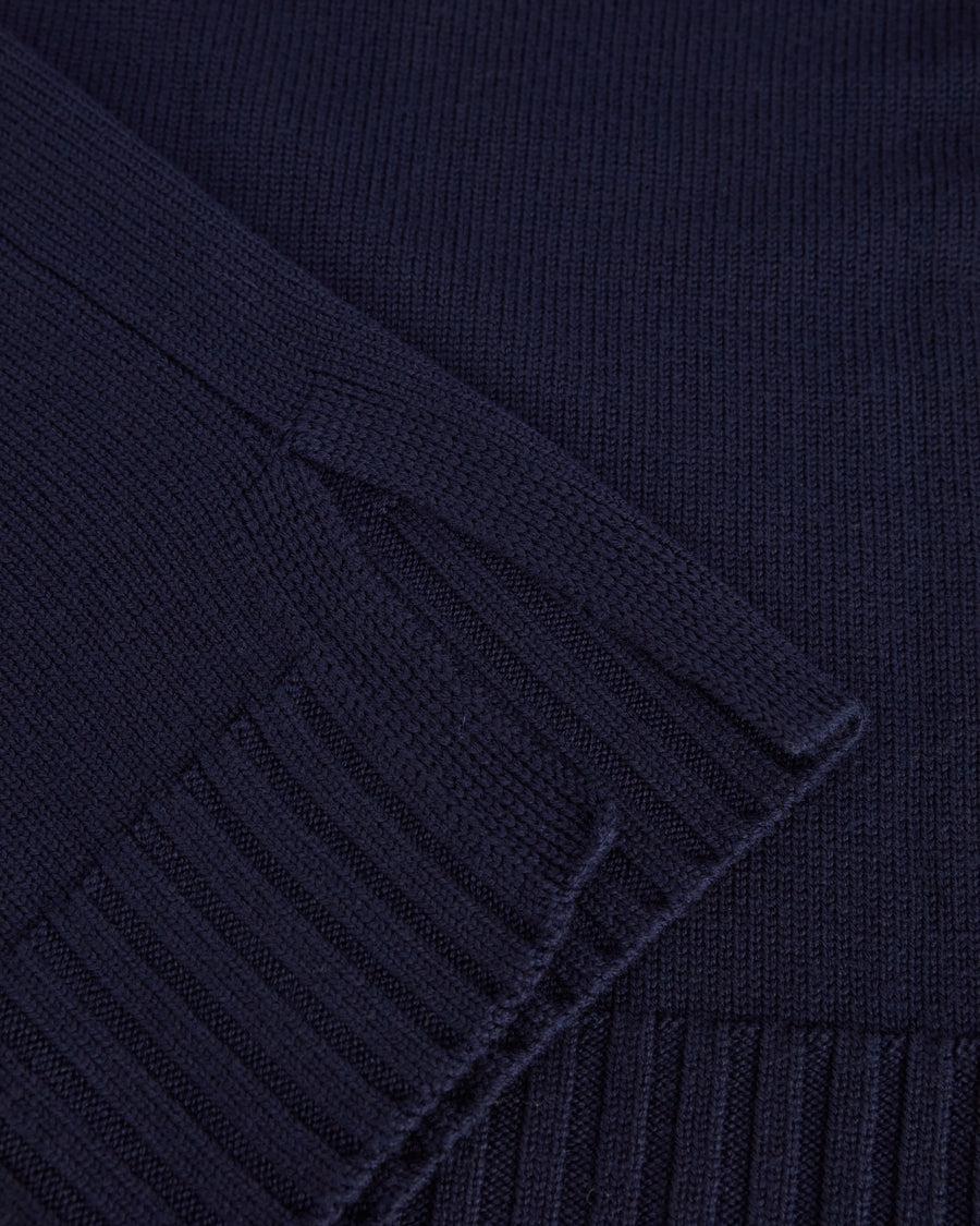 Scaglione ROUND NECK BOXY SOFT NAVY