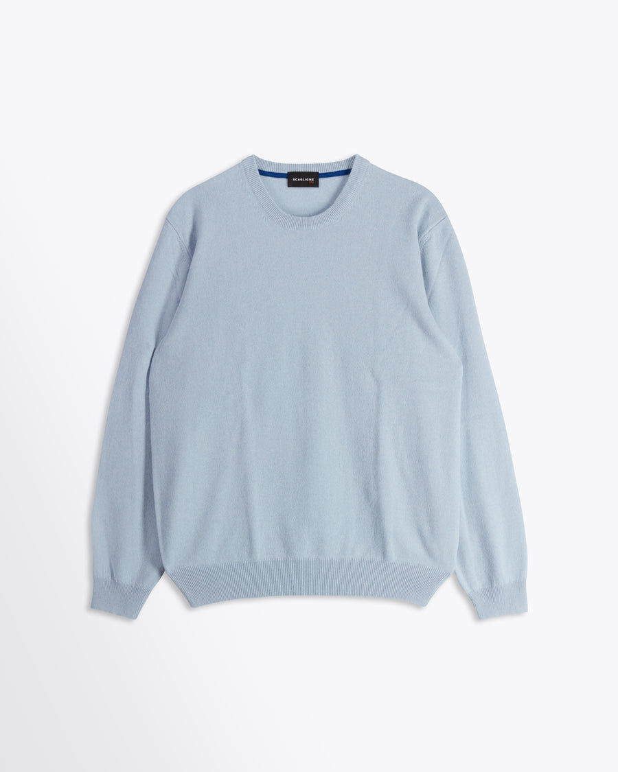 Scaglione ROUND NECK CITY F12 CELESTE