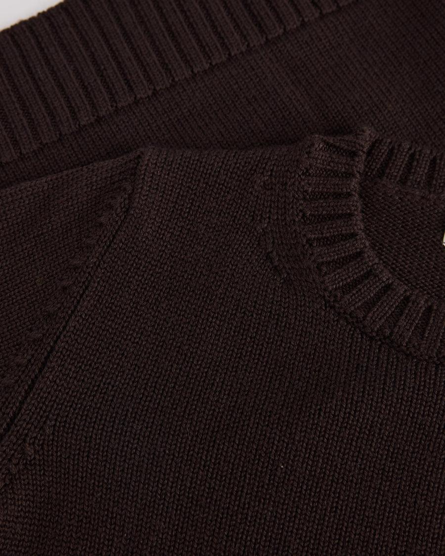 Scaglione ROUND NECK MERINO SOFT EBANO