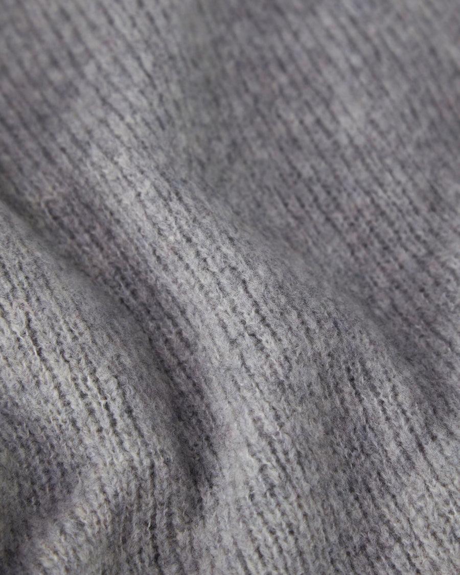 Scaglione ROUND NECK OVER PUFFED CASHMERE GREY