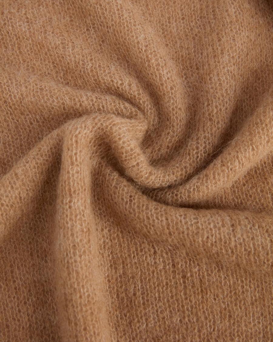 Scaglione ROUND NECK OVER SEAMLESS CARAMEL