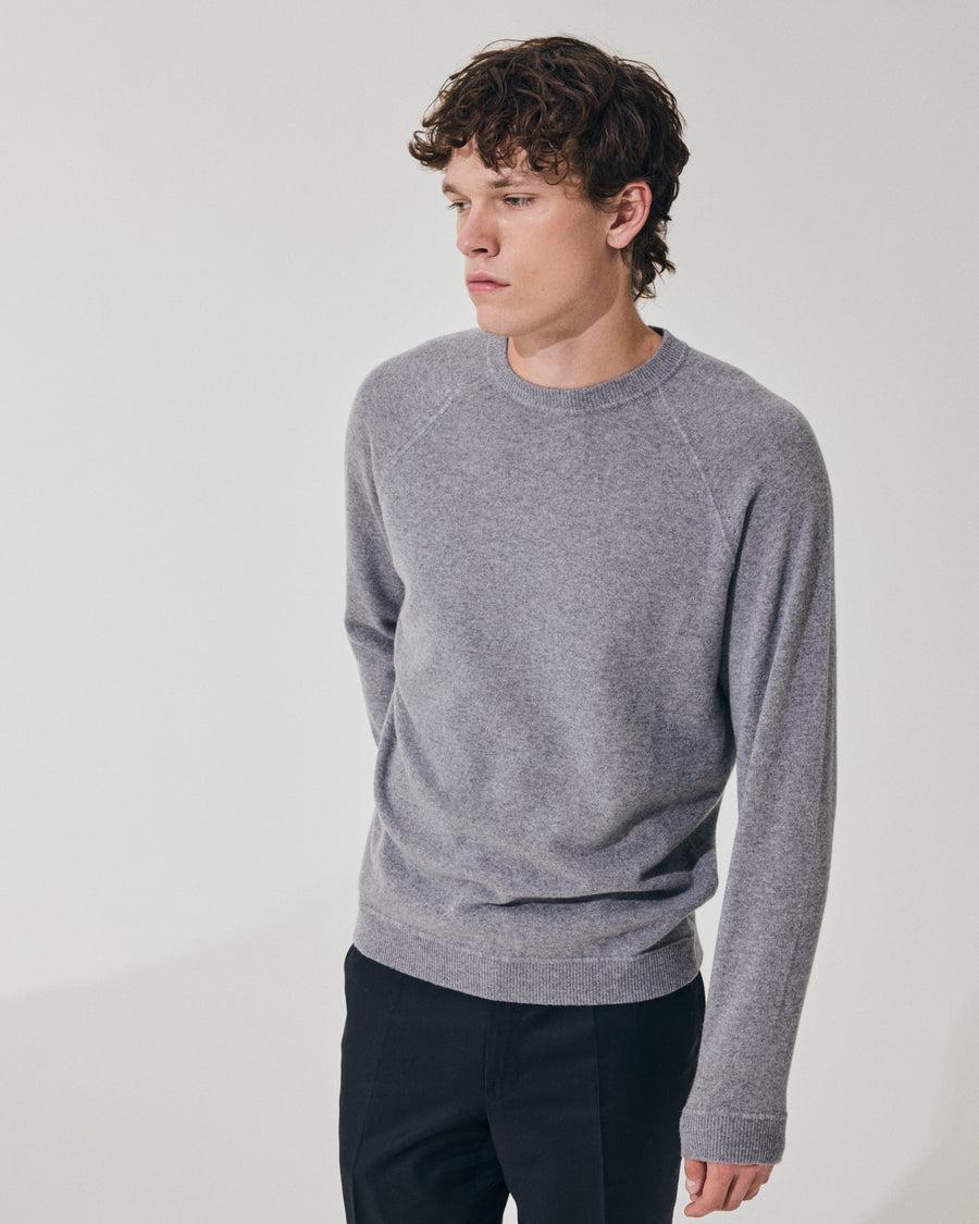 Scaglione ROUND NECK RAGLAN MIX CASH GREY