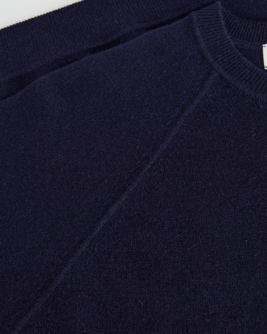 Scaglione ROUND NECK RAGLAN MIX CASH NAVY