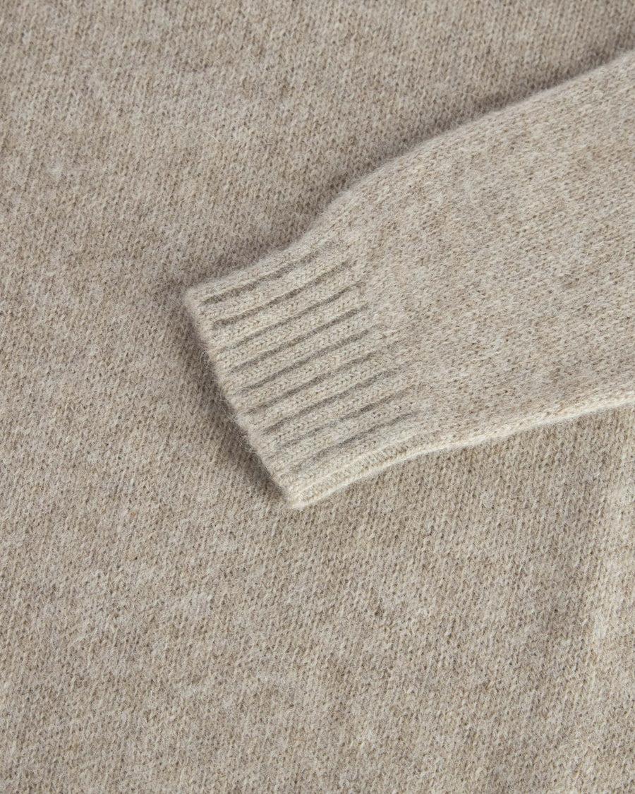 Scaglione ROUND NECK RAGLAN SEAMLESS BRUSHED BEIGE