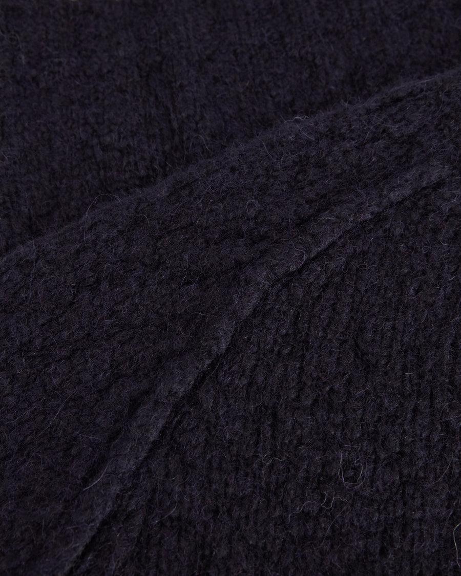 Scaglione ROUND NECK RAGLAN SOFT ALPACA NAVY