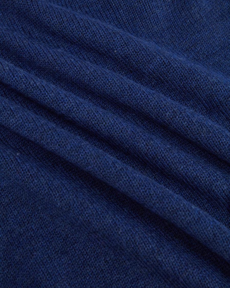 Scaglione ROUND NECK RAGLAN SOFT MERINO DENIM