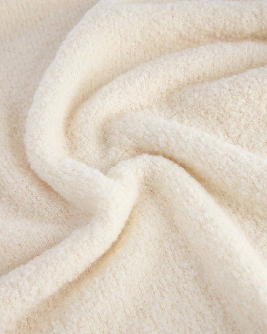 Scaglione ROUND NECK RAGLAN TEDDY MILK