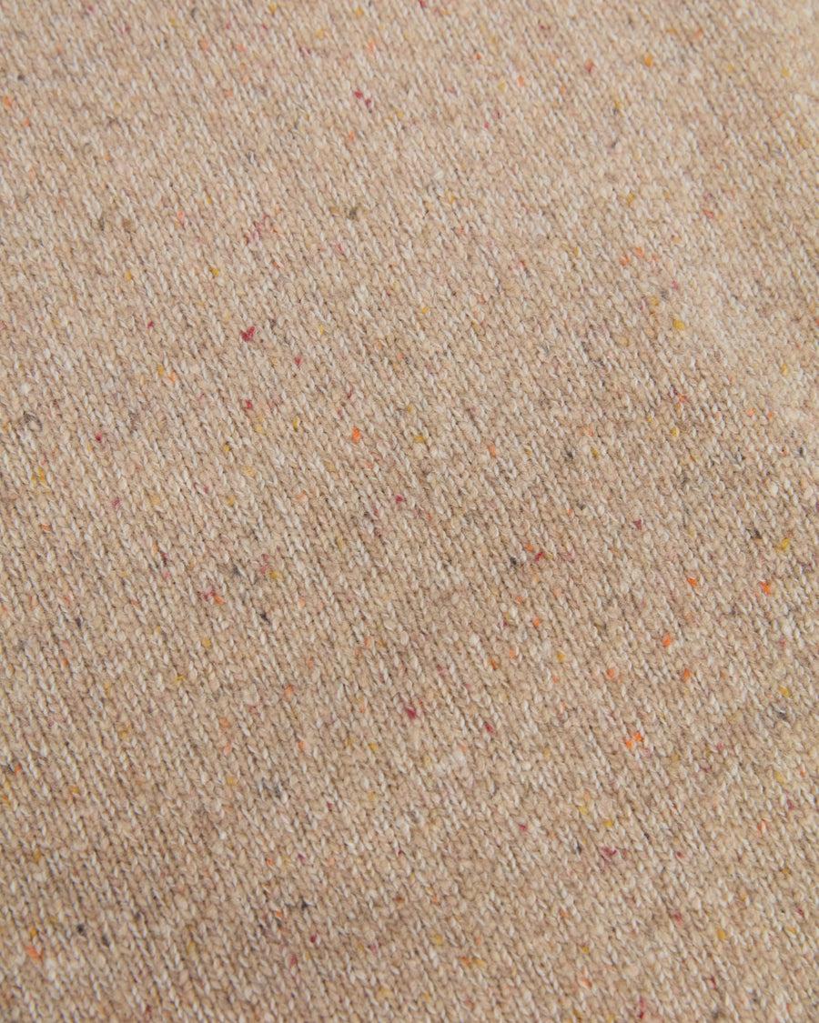 Scaglione ROUND NECK RAGLAN TWEEDMOULINE' BEIGE