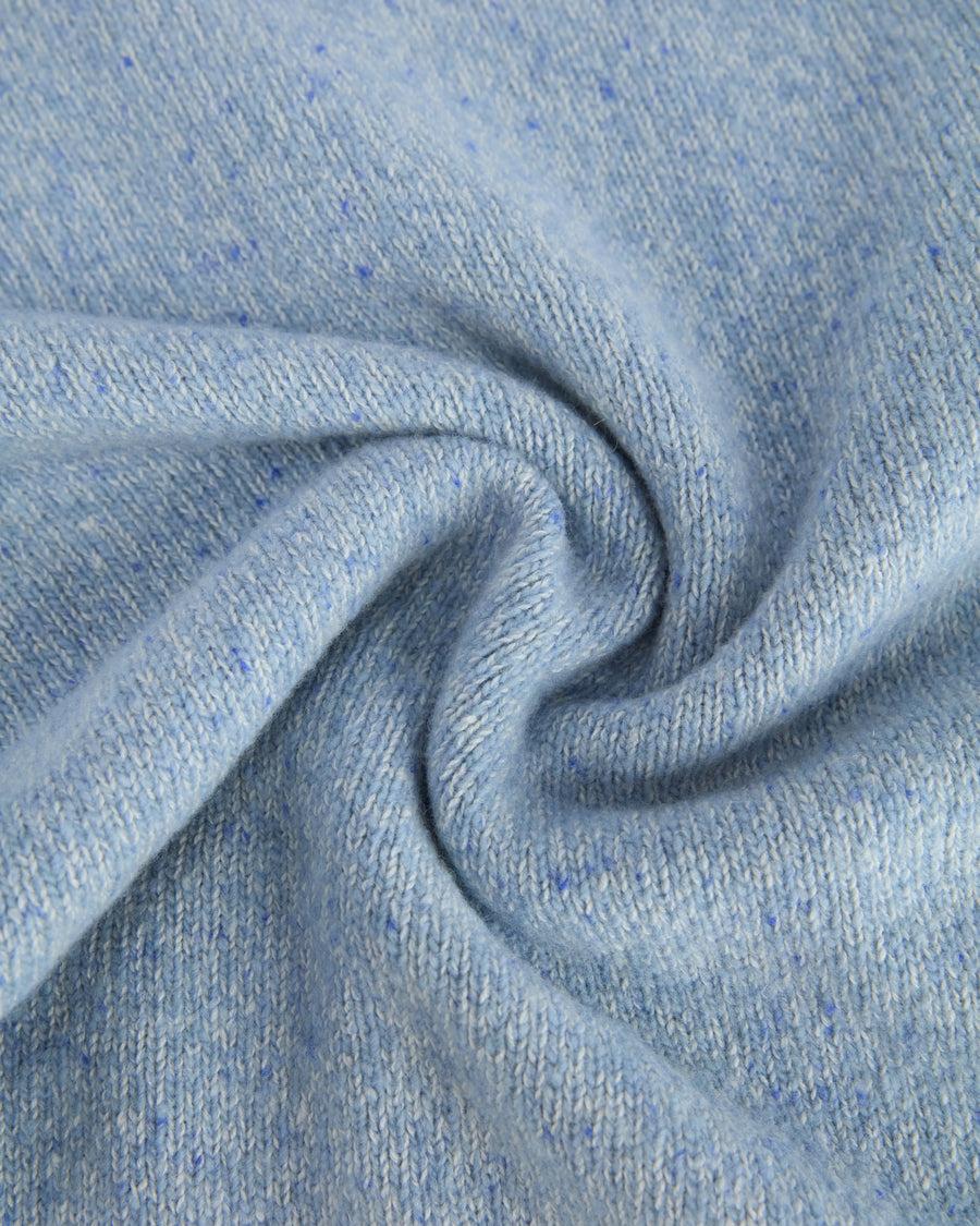 Scaglione ROUND NECK RAGLAN TWEEDMOULINE' CELESTE