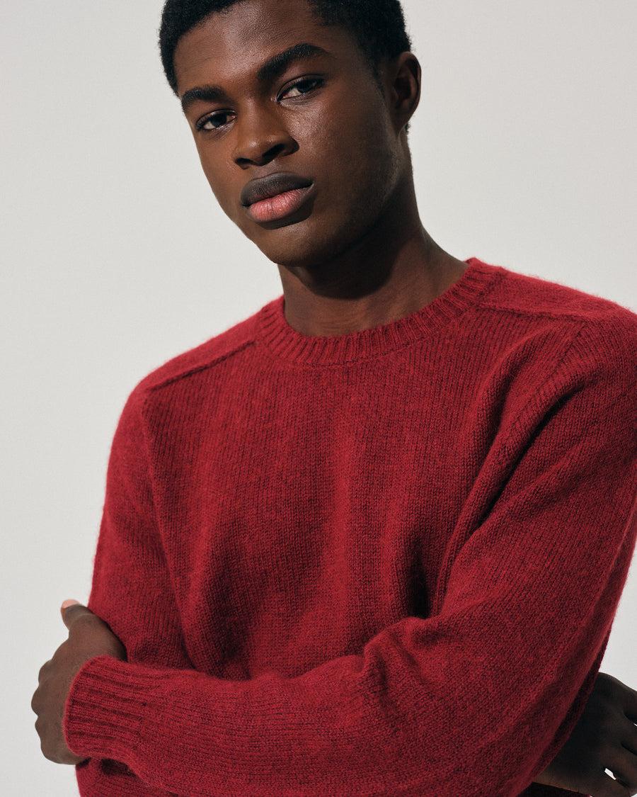 Scaglione ROUND NECK SEAMLESS MARTELLO MERLOT