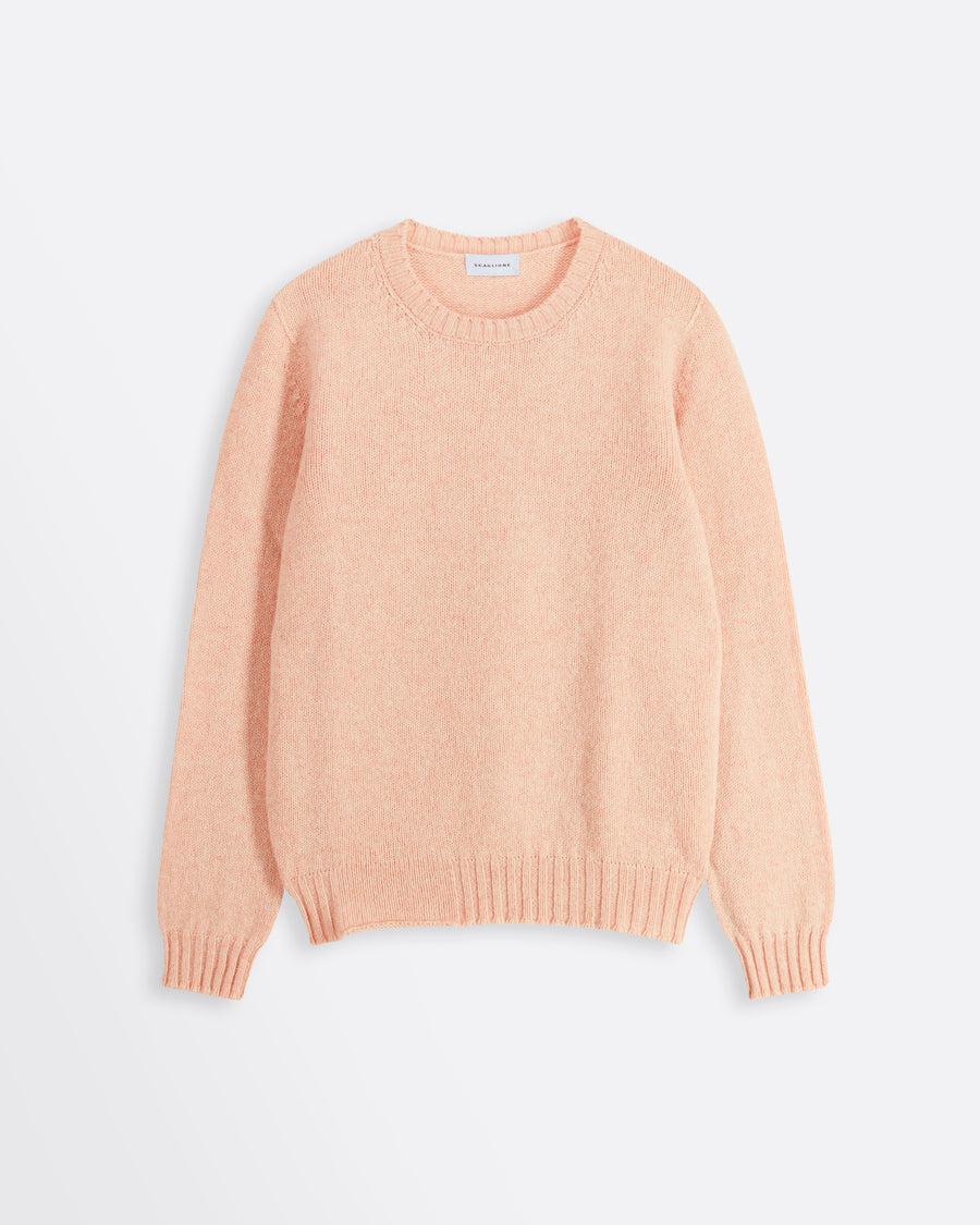 Scaglione ROUND NECK SEAMLESS SOFTWOOL BLOSSOM