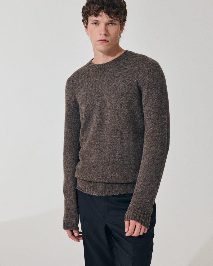 Scaglione ROUND NECK SEAMLESS SOFTWOOL WOOD