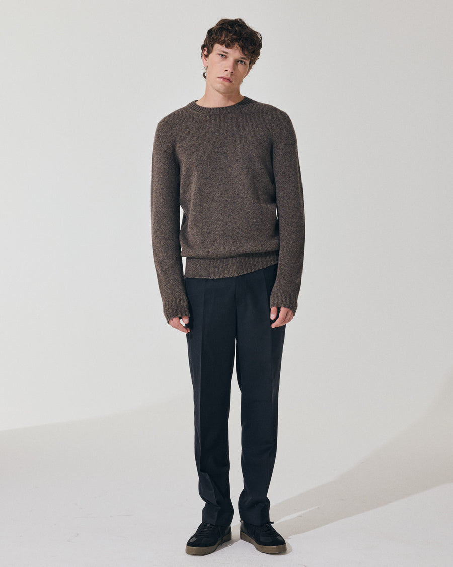 Scaglione ROUND NECK SEAMLESS SOFTWOOL WOOD